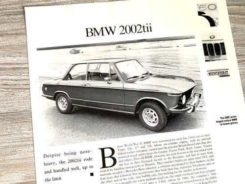 Bmw 2002 tii frameable - bmw,