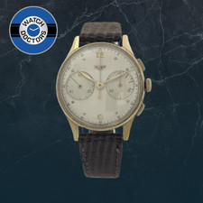 C1950/60 18ct Gold Heuer