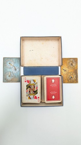 Vintage bezique game set - vintage,