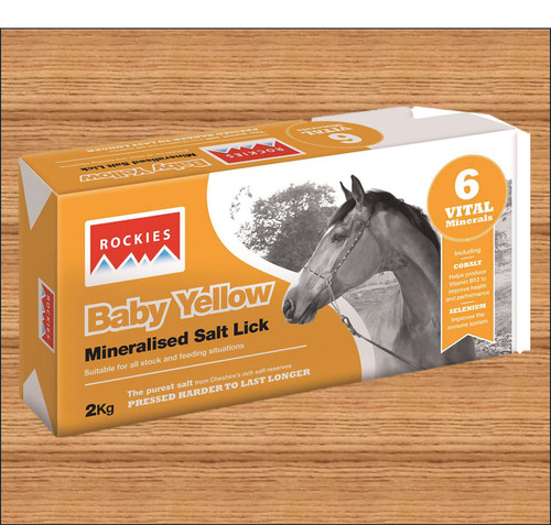 Rockies baby yellow salt lick - yellow,