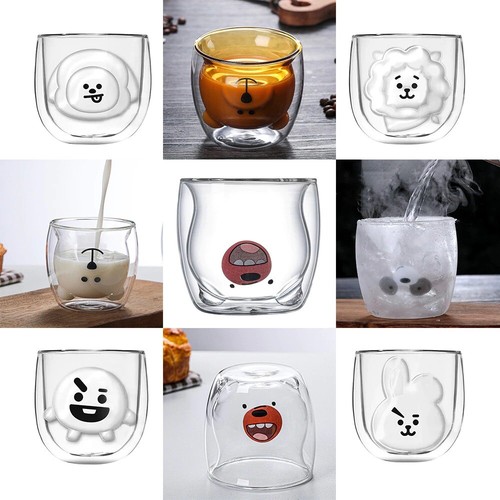 Tier bear beer glass - bear,