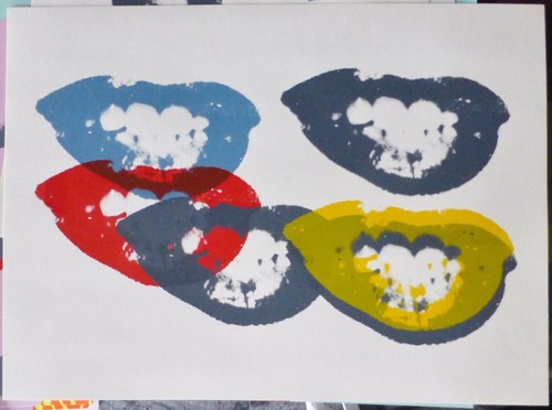 Andy warhol love your kiss - your,