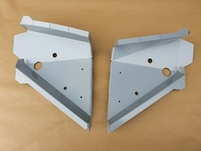RENAULT 5 GT TURBO FRONT JACKING POINTS REPLACEMENT PANELS ZINTEC PLATED SET OFF