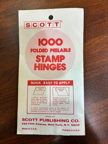 Scott new package - 1000, folded