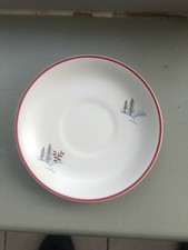 Crown Devon Fieldings - Stockholm Pattern Red Deer - Small Saucer- 14.4cm Dia