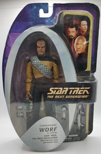 Art Asylum Diamond Select Star Trek Next Generation Lieutenant Worf Figure New