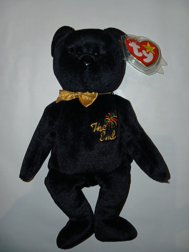 Plush beanie baby the - beanie, end'