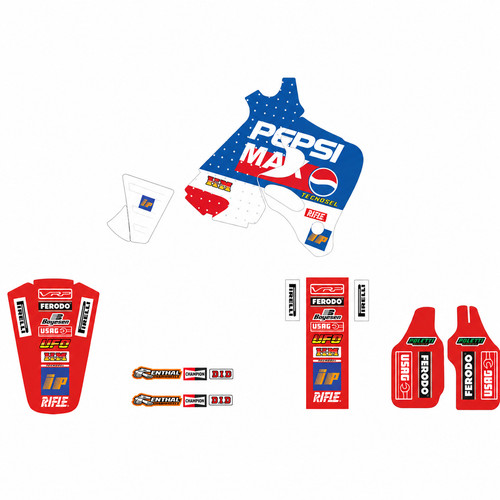 Stickers graphic motorcycle - stickers,
