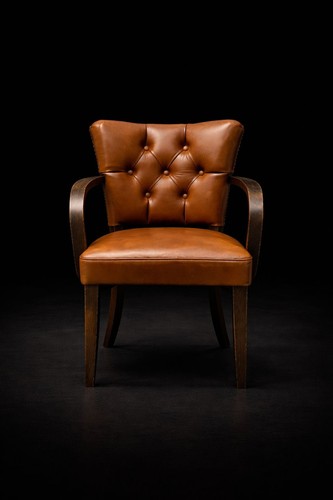 Leather chairs brown - chairs,