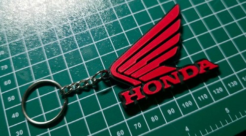 Honda wing logo printed - honda, 3d