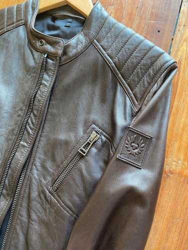 Belstaff racer leather - leather, jacket