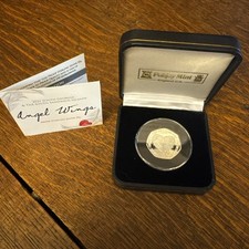 South Georgia | 2021 - Angel Wings Proof Sterling Silver 50p Only 199 minted