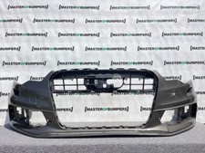 AUDI A6 S LINE C7 SALOON AVANT 2012-2014 FRONT BUMPER 4 PDC +JETS GENUINE [A765]