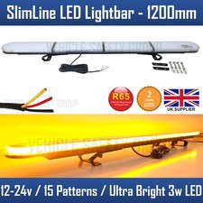 Amber Flashing Beacon Bar LED