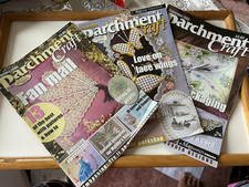 Job Lot - Three (3)  Parchment Craft Magazines