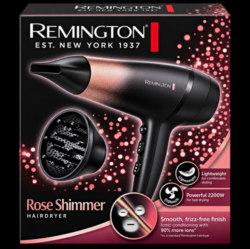 Remington rose shimmer 2200w - rose,