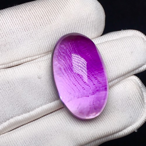 Natural flawless amethyst oval - natural,