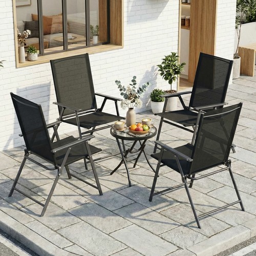Folding garden chairs set - folding,