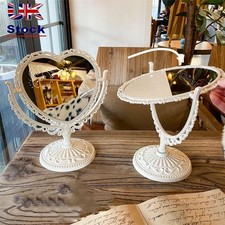 Beauty Dormitory Desktop Decor Bedroom Makeup Love Heart Mirror Nordic Style