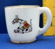 Vintage White Glass Child’s