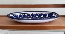 Hand Decorated Blue and White