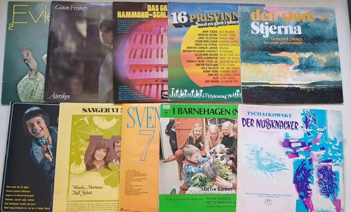 Vinyl records bundle - bundle, lp