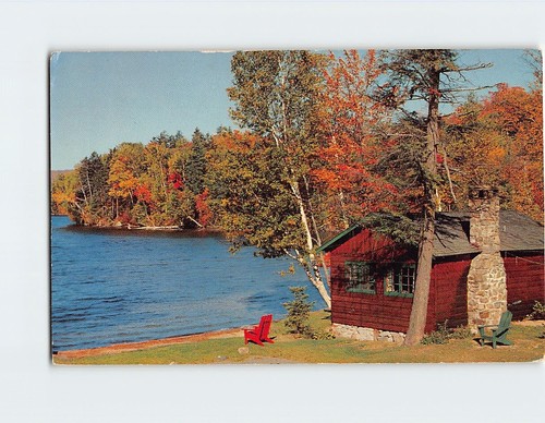 Postcard lakeside cabin - lakeside, usa