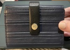 RADLEY - LONDON - QUALITY TRIFOLD PURSE -NAVY - RRP £69-NEW .