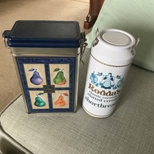 2 Cornish Empty Tins. The