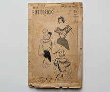 Vintage 1940s sewing pattern |