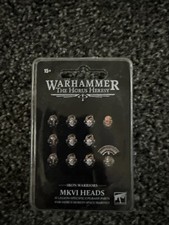 Iron Warriors MKVI Head Space Marines Horus Heresy 30k New On Sprue