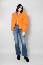 Vintage Style Bright Orange