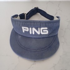 Vintage Ping Karsten Golf Sun Visor. Original and Rare. Made in USA