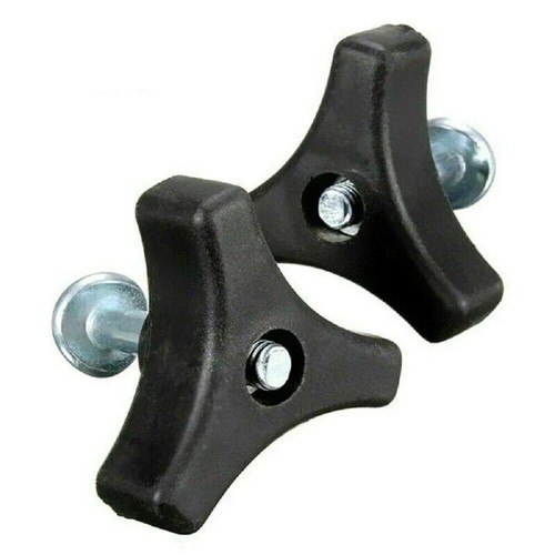 2pcs triangle handle knob nut - handle,