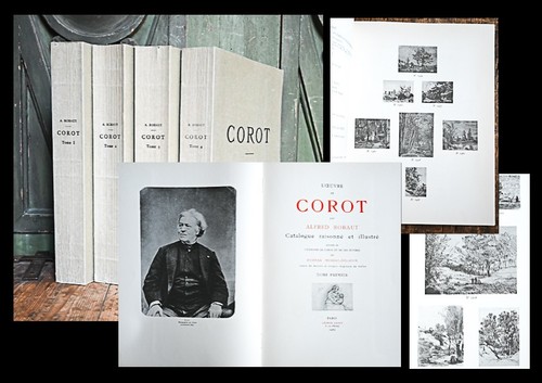 1965 corot catalogue raisonné - catalogue,