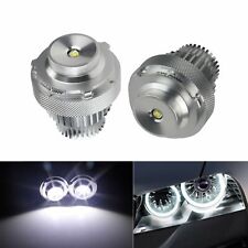 For BMW 5-Series E60 E61 LCI LED 20W Angel Eyes Halo Ring Light Lamps Headlight