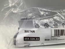 Ikea SULTAN Support Leg for ESPEVAR Mattress Base, Steel, Black 459.320.80 - NEW