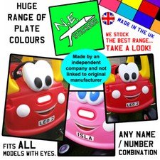 Replacement stickers SIZED TO