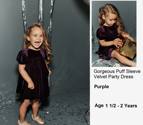 Next puffed sleeve velvet - puffed,