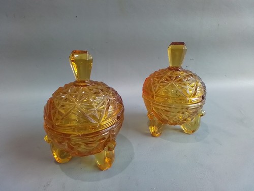 Bagley state amber glass - bagley,