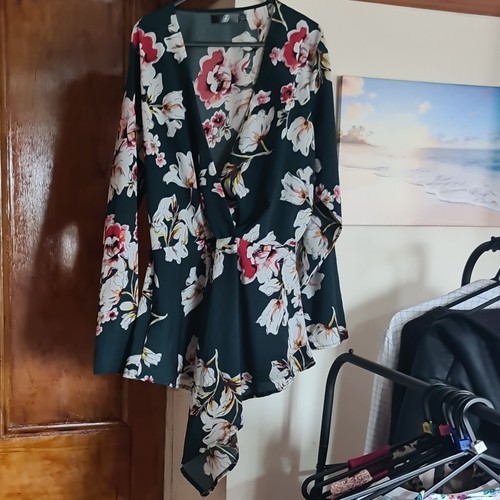 Matalan women black floral - black,