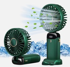 Hand Held Fan Portable Handheld USB Rechargeable Fans with 5 Speeds