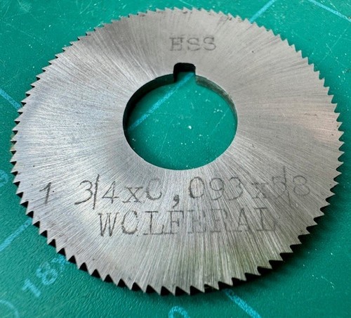 Hss slitting slotting saw - hss,