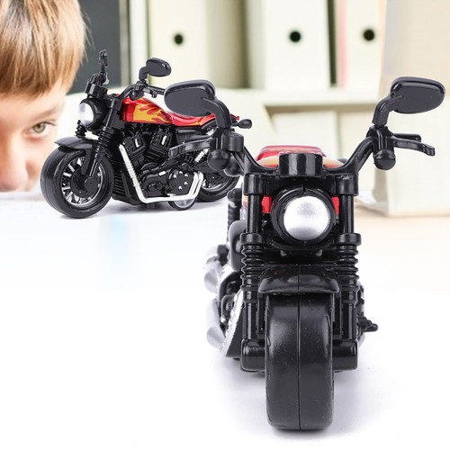 Alloy motorbike toy - (alloy,