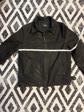 Thomas Nash Leather Coat Size