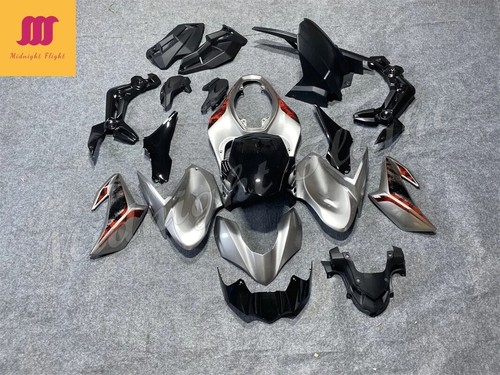 Silver black red - black, fairing