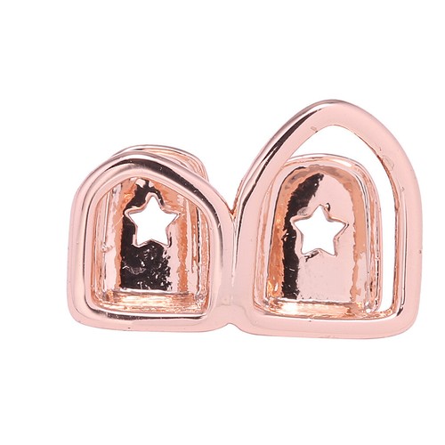 Tooth cap gold plated - tooth, single
