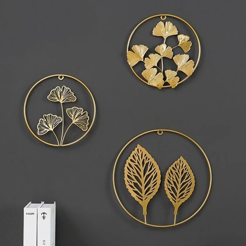 Nordic ginkgo leaf wall - leaf,