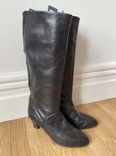 Bally Black Soft Leather Heels