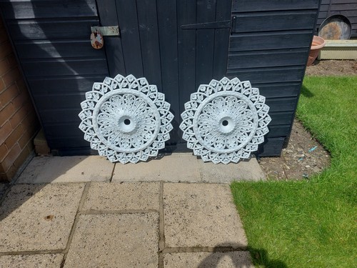 Victorian ceiling roses pair - roses,,